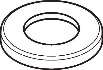 AXOR Montreux Rosette für Wannenarmatur/Brause AP – Ø 65 mm, Chrom