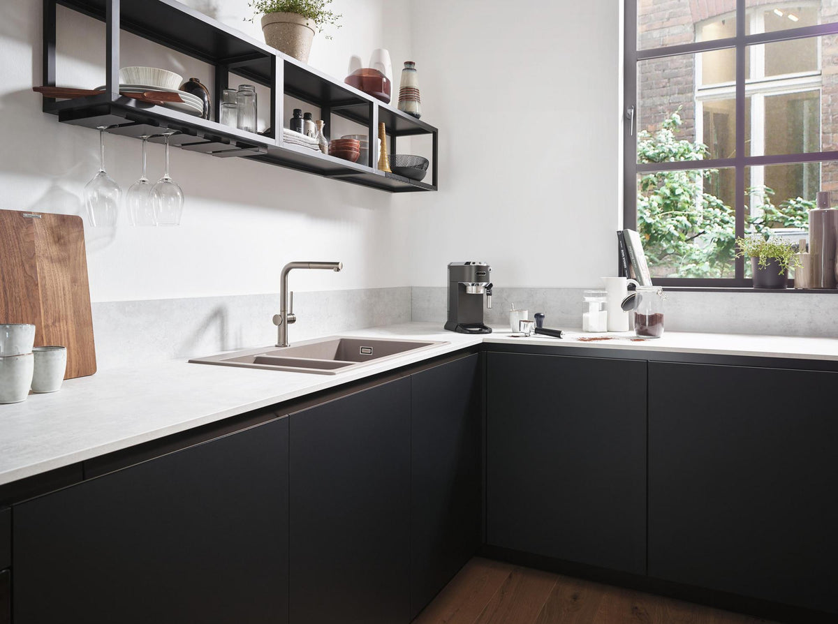 HANSGROHE Talis M54 270 Spültischmischer mit Ausziehauslauf sBox Chrom