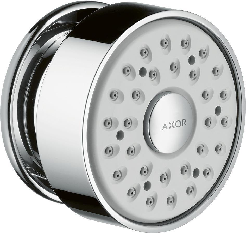 AXOR Seitenbrause 1jet DN 15 mit runder Rosette in Chrom – 65 mm, Rain-Strahl, verstellbar