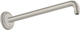 AXOR Montreux Brausearm 389 mm Chrom – Wandmontage mit Rosette
