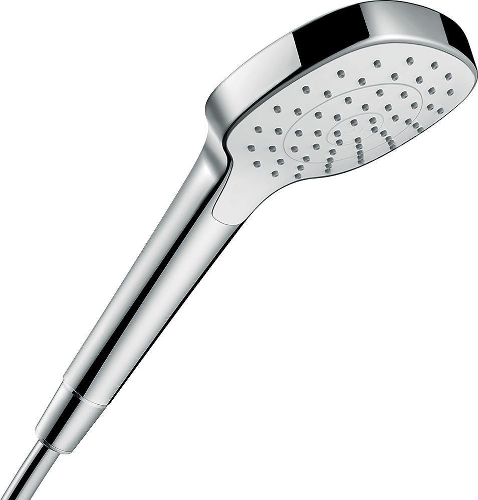 HANSGROHE Croma E 110 Handbrause DN 15 – 1 Strahl, QuickClean, weiß/chrom