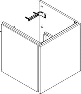HANSGROHE Xilesa E Waschtischunterschrank 480 mm – 1 Schubkasten, SoftClose, wandmontiert
