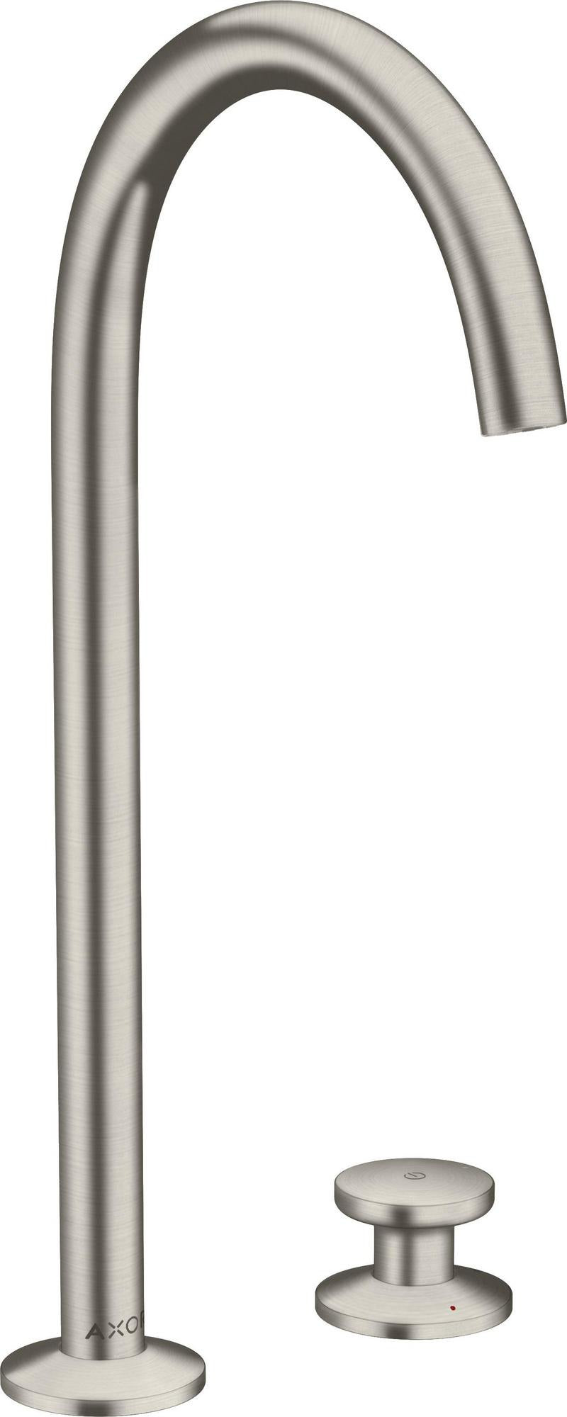 AXOR ONE Select 260 2-Loch-Waschtischmischer mit Push-Open Ablaufgarnitur, chrom