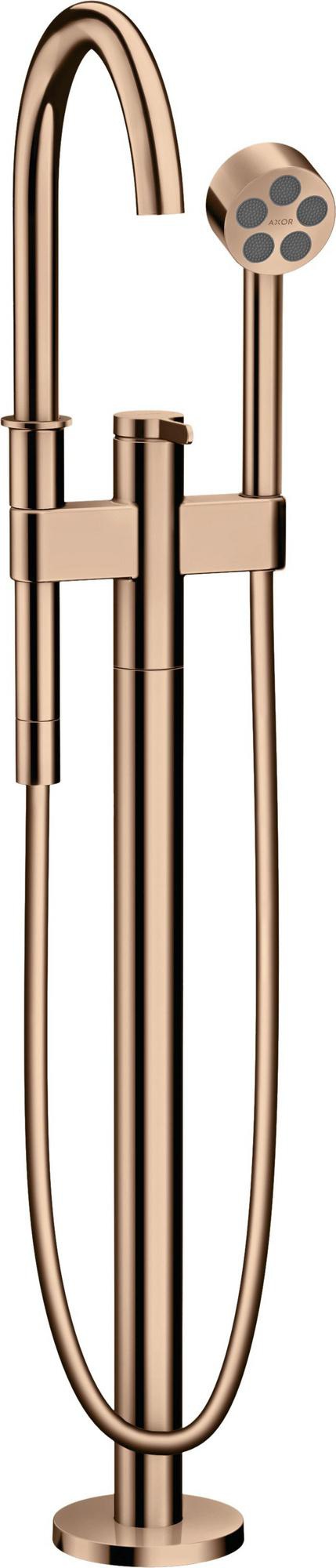 AXOR ONE Fertigmontageset Einhebel-Wannenmischer bodenstehend Chrom von Hansgrohe
