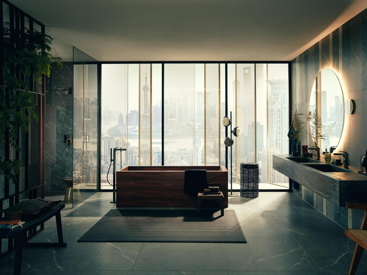 AXOR CITTERIO 160 Einhebel-Waschtischmischer von Hansgrohe – chrom, ohne Ablaufgarnitur