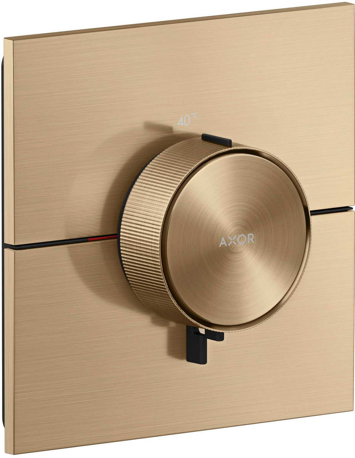 AXOR ShowerSelect ID HighFlow Thermostat Unterputz eckig chrom – präzise Temperatur- und Volumensteuerung