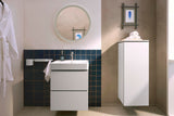 HANSGROHE Xilesa E Halbhochschrank 400x350mm, Türanschlag rechts, SoftClose, weiß