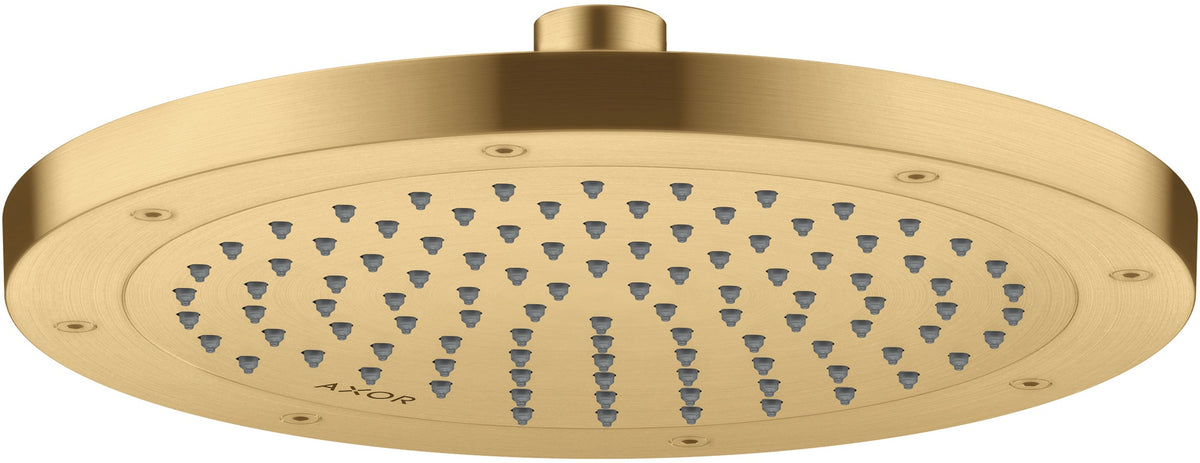 AXOR Kopfbrause 245 1 Jet EcoSmart Chrom – Rain-Duschkopf für Wand- und Deckenmontage