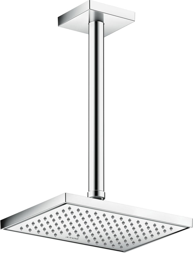 AXOR Kopfbrause 245 x 185 mm 1 Jet EcoSmart Chrom – Rain-Duschkopf für Wand- und Deckenmontage
