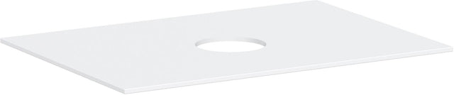 HANSGROHE Xevolos E Konsole 780 mm, Ausschnitt mittig, ohne Hahnloch, MDF matt