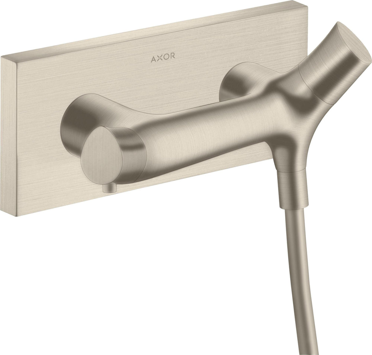 AXOR Starck Organic Brausethermostat DN15 Aufputz Chrom – Thermostatkartusche mit Sicherheitssperre
