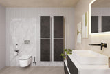 HANSGROHE Aufsatzwaschtisch Xuniva Evo E 650x400mm matt schwarz ohne Hahnloch