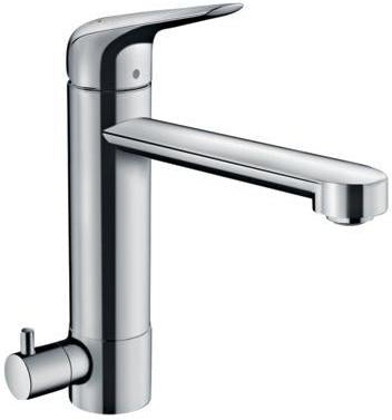 HANSGROHE HG Spültischmischer 180 Schwenkauslauf mit Geräteabsperrventil M424-H180 chrom
