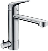 HANSGROHE HG Spültischmischer 180 Schwenkauslauf mit Geräteabsperrventil M424-H180 chrom