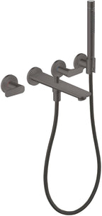 3-Loch-Wannenarmatur AXOR Citterio C Wd-mon Ausl 222mm o Struk bru bl chrome