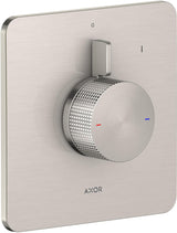 AXOR Citterio C Brausemischer UP Cubic Cut Chrom – Unterputz-Einhebelmischer für 1 Verbraucher