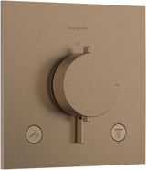 HANSGROHE Ecostat Comfort E Thermostat Fertigset für 2 Verbraucher – BBC, iBox universal 2