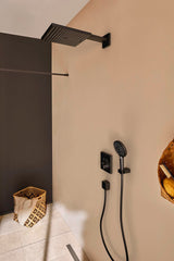 Hansgrohe FixFit Square Schlauchanschluss mit Rückflussverhinderer, chrom