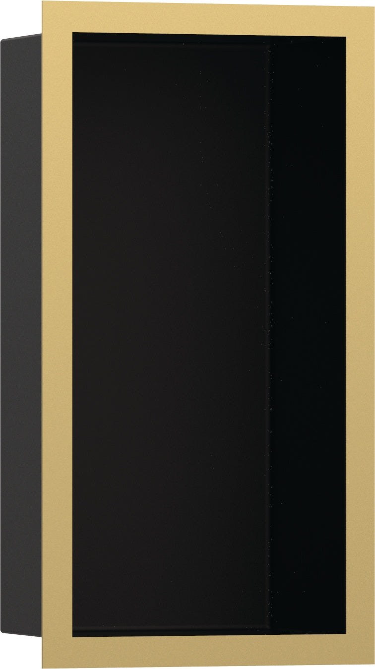 HANSGROHE XtraStoris Individual Wandnische 300x150x100 mm brushed bronze Designrahmen