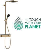 HANSGROHE Pulsify S Showerpipe 260 1jet mit Brausethermostat Chrom – Duschsystem