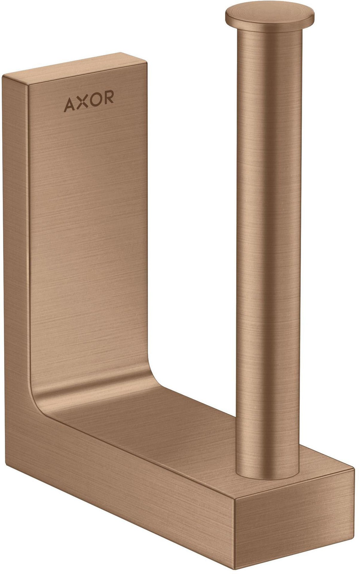 AXOR Universal Toilettenpapierhalter polished gold optic – Wandmontage, verdeckte Befestigung