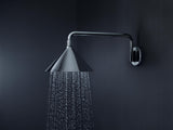 AXOR Kopfbrause 240 2jet von Hansgrohe – 279 mm, Chrom, 2 Strahlarten, Wandmontage
