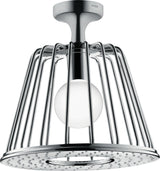 AXOR LampShower Nendo Kopfbrause mit Deckenanschluss und LED-Beleuchtung, Chrom, 275 mm
