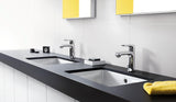 HANSGROHE Metris 110 Einhebel-Waschtischmischer chrom mit ComfortZone und Ablaufgarnitur