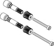 HG Griffadapter Set iControl F-Set von Hansgrohe – Passgenaue Montagelösung