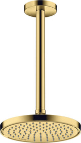 AXOR Kopfbrause 220 1jet chrom – Rain-Strahl, 220 mm, Wand- oder Deckenmontage