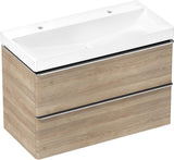 HANSGROHE Waschtisch Xelu Q 1000x480mm weiß mit 2 Hahnlöchern und SmartClean