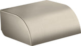 AXOR Universal Circular WC-Papierhalter mit Deckel, mattweiß, Wandmontage