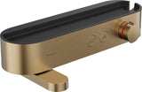 HANSGROHE ShowerTablet Select 400 Wannenthermostat Aufputz DN 15 Chrom mit schwenkbarem Wannenauslauf