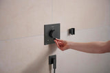 HANSGROHE Porter Fine Brausehalter – Wandhalterung aus Metall für konische Brauseschläuche