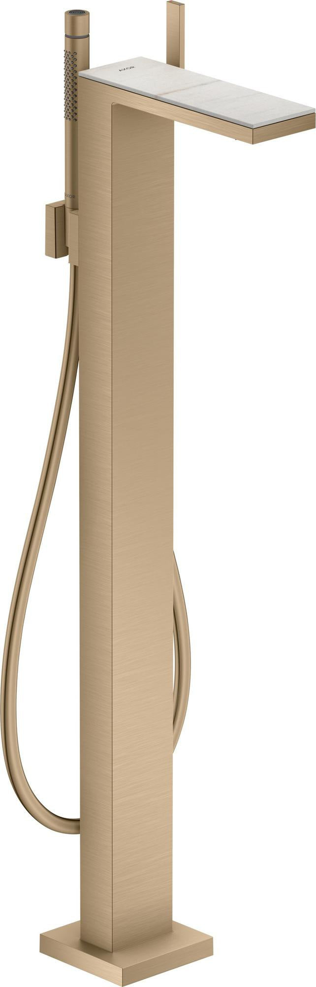 AXOR MYEDITION Einhebel-Wannenmischer bodenstehend ohne Platte polished gold optic von Hansgrohe