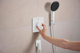 HANSGROHE Porter Fine Brausehalter – Wandhalterung aus Metall für konische Brauseschläuche