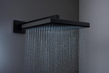 HANSGROHE Pulsify E 260 Kopfbrause 1 Strahlart PowderRain chrom – 260 x 260 mm, Fast Drain, für Wand- und Deckenmontage
