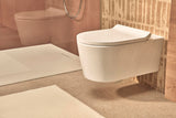 HANSGROHE EluPura S Wand-WC Set weiß mit HygienEffect, spülrandlos & SoftClose