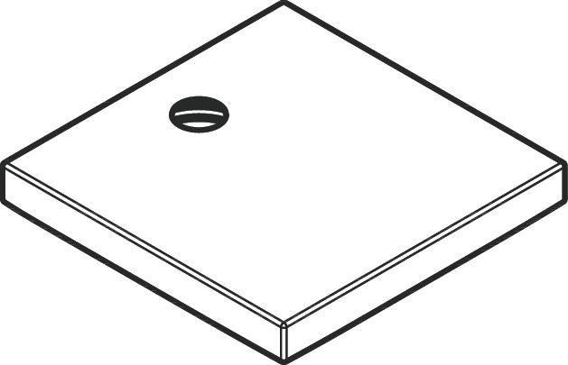 AXOR Massaud Absperrventil Chrom – Hansgrohe Ersatzteil für Brausestange 22 mm