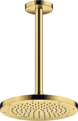 AXOR Kopfbrause 245 1 Jet EcoSmart Chrom – Rain-Duschkopf für Wand- und Deckenmontage