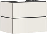 HANSGROHE Xilesa E Waschtischunterschrank 780 mm, 2 Schubkästen, Push-Open, SoftClose, Wandmontage