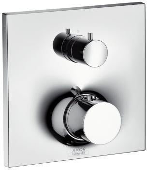 AXOR MASSAUD Unterputz-Thermostat mit Ab- und Umstellventil chrom – 2 Verbraucher, Sicherheitssperre 38 °C