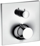AXOR MASSAUD Unterputz-Thermostat mit Ab- und Umstellventil chrom – 2 Verbraucher, Sicherheitssperre 38 °C
