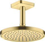 AXOR Kopfbrause 220 1jet chrom – Rain-Strahl, 220 mm, Wand- oder Deckenmontage