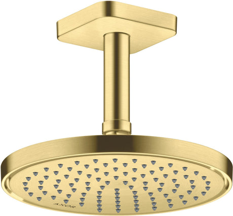 AXOR Kopfbrause 220 1jet EcoSmart Chrom – Rain-Duschkopf mit Antikalk, 220 mm, für Wand- und Deckenmontage