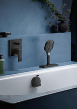 HANSGROHE Raindance Select E 120 3jet Handbrause mit Select-Taste und QuickClean in Chrom