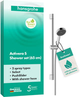 Hansgrohe Activera Select S 95 2jet EcoSmart Brauseset mit Brausestange Typ 65 chrom