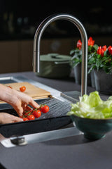 HANSGROHE Aquno Select M81 Spültischmischer 170 mit Ausziehbrause 3jet sBox chrom