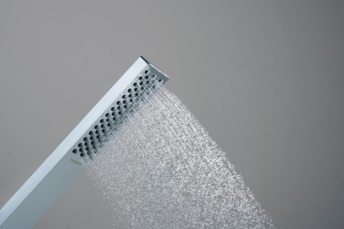 HANSGROHE Stabhandbrause Pulsify E 1jet Chrom – PowderRain Strahlart & QuickClean