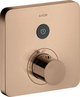 AXOR ShowerSelect Soft Thermostatbatterie für 1 Verbraucher – Unterputz, Chrom, Select-Button